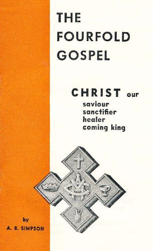 Fourfold Gospel Book Cover